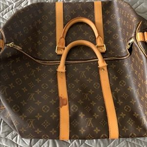💯% Auth Louis Vuitton Bandouliere 55 Bag